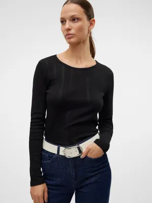 Immagine prodotto di Maglietta donna VMLISA Regular Fit 10316915 Nero, S