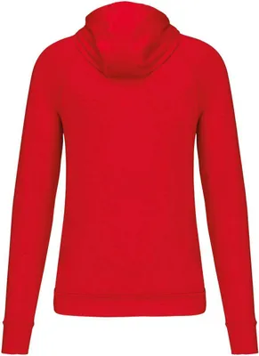 Produktbild von Proact Herren Sport Sweatshirt Kapuzenpullover Sweatjacke Hoodie Pulli, Größe:2XL, Farbe:Rot