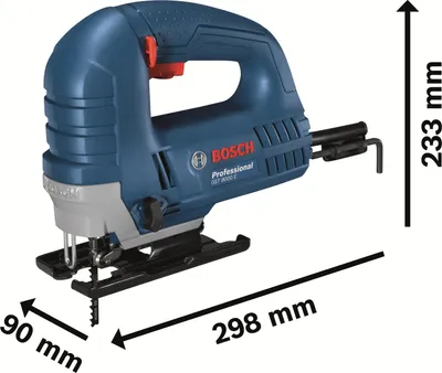 Image de Scie sauteuse Bosch Professional GST 8000 E, avec accessoires, en coffret