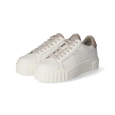 Produktbild von Tamaris Damen Low Sneaker Weiß Leder-Synthetik-Mix Größe: 40