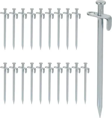Productafbeelding van Famanu Tegelstrips Set, 20 stuks - voor harde ondergronden, 20 cm, roestvrij staal