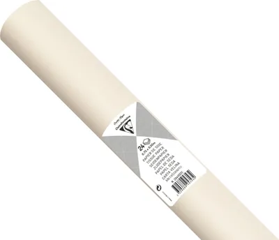 Produktbild von Clairefontaine 5x Seidenpapier Rolle 24 Bogen 18g/m2 50x75cm Elfenbein 394002C