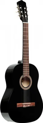 Produktbild von Stagg SCL50-BLK 4/4 klassische Gitarre mit Lindendecke, schwarz