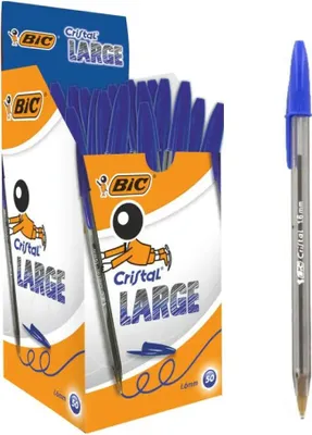 Produktbild von BIC 880656, Stick-Kugelschreiber, Blau, 50 Stück(e)
