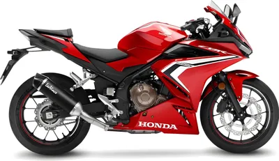 Zdjęcie produktu dla LeoVince 14058U Czarny wsuwany układ wydechowy dla HONDA CBR 500 R