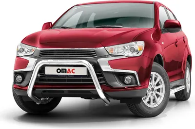 Immagine prodotto di Barra di protezione del paraurti anteriore per Mitsubishi ASX 2017-2022 con ABE argento