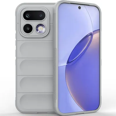 Produktbild von Handyhülle für Realme 16 Pro Weich TPU Silikon Stossfest Anti-rutsch Hülle Grau
