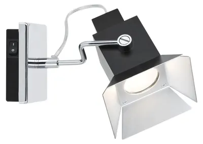 Immagine prodotto di Paulmann Applique Cinema max. 50 W GU10 Nero Argento Studio