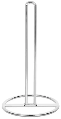 Produktbild von Freistehender Küchenrollenhalter, Papierhandtuchhalter für Standard- und große Rollen, für die Küchenarbeitsplatte oder den Esstisch (silber)