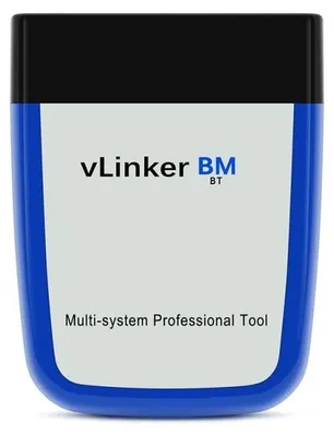 Obrázek produktu pro Diagnostika Vgate VLinker BM, BMW, BimmerCode, resetování, živá data, regenerace DPF, ovládání klapky, ASD, programování
