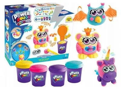 Produktbild von Epee Ciastofaza Powerdough Knetmasse Magische Tiere