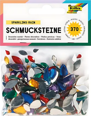 Obrázok produktu pre Šperkové kamene 370 kusov navette a kvapky