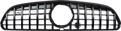 Produktbild von Mittelgrill GT Stil – Vertikale Lamellen – Für Mercedes S-Klasse S63/S65 AMG Coupe (W217 C217 2015-2017) – Auto Zubehör