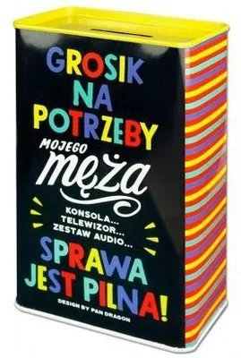 Obrázek produktu pro Moneybox Happy-Potřeby manžela