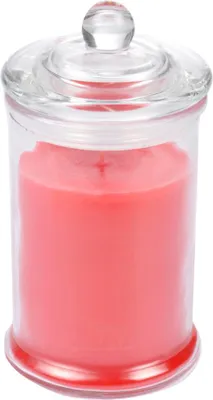 Image de Bougie bocal en verre Fraise