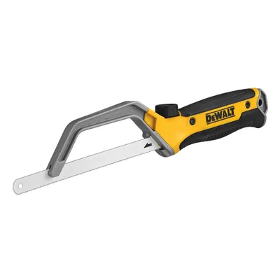 Immagine prodotto di Mini seghetto DeWALT 300 mm, con lama regolabile da 10 e 12 pollici, piccolo seghetto, inclusa lama da 12 pollici