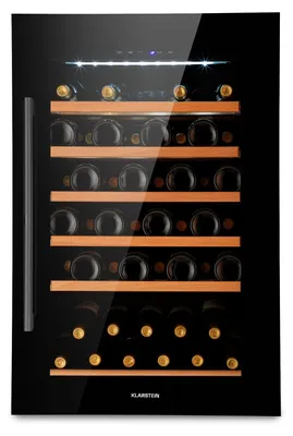 Zdjęcie produktu dla KlarsteinVinsider 52 Built-In Uno, chłodziarka do wina do zabudowy, 137 l, 52 butelki, stal szlachetna