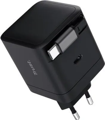 Immagine prodotto di TRUST Caricabatterie PD USB-C retrattile Maxo 65W