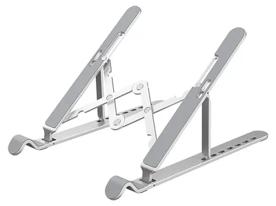 Zdjęcie produktu dla Podstawka pod laptopa Orico PFB-A21 11-17" regulowana składana - srebrna