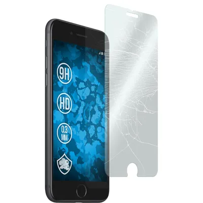 Produktbild von 2er-Pack PhoneNatic Glas-Folie klar  kompatibel mit Apple iPhone 8 - Panzerglas für iPhone 8