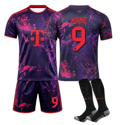 Zdjęcie produktu dla #9 KANE Koszulka piłkarska Bayernu (trzeci komplet) na sezony 26–27 dla dzieci i dorosłych – ROZMIAR:XL