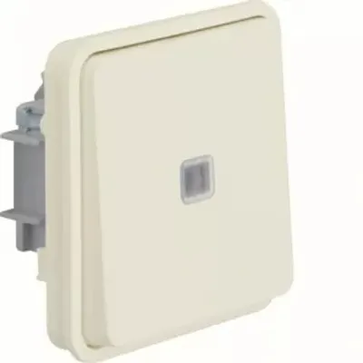 Zdjęcie produktu dla Hager 50463522, Biały, IP55, 250 V, 10 A, -40 - 30 °C, 71 mm