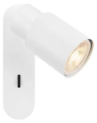Productafbeelding van Spot Puri 2.0 Tube wit enkel schakelaar