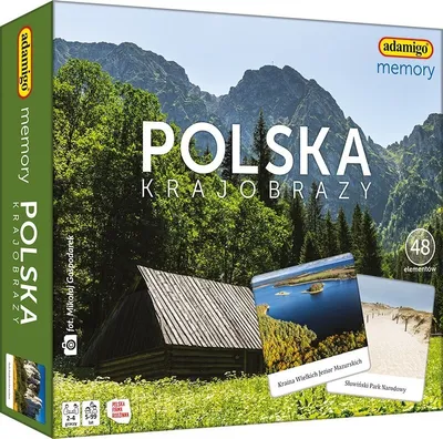 Image de Jeu de mémoire paysages de pologne ADAMIGO 07899