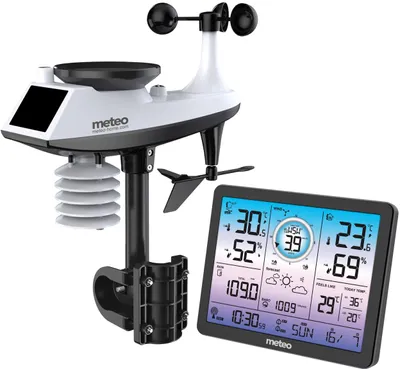 Productafbeelding van Weerstation met wind- en neerslagmeter