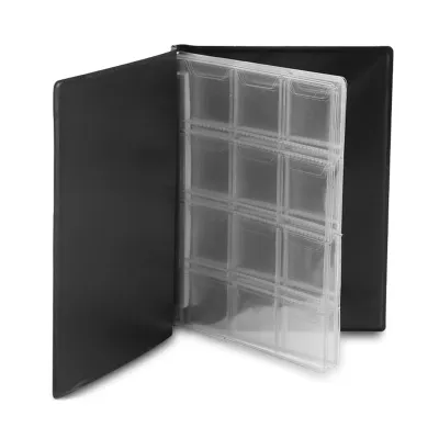 Immagine prodotto di Nuovo album per monete con 120 scomparti e 10 pagine - Nero