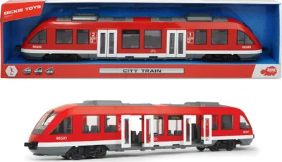 Immagine prodotto di Dickie Toys Tram urbano con porte apribili