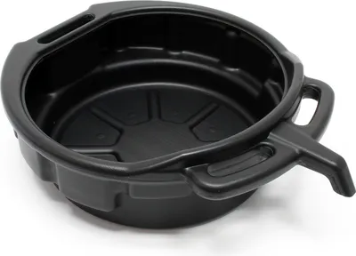 Produktbild von Ölauffangwanne mit Ausgießer, 15 Liter Fassungsvermögen, Ø 45cm, Ölauffangbehälter