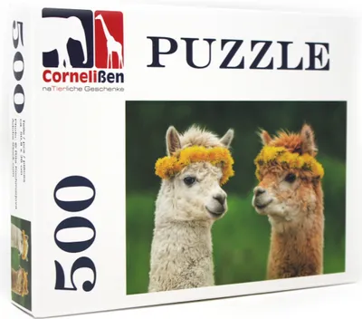 Produktbild von Puzzle Alpakas 500 Teile