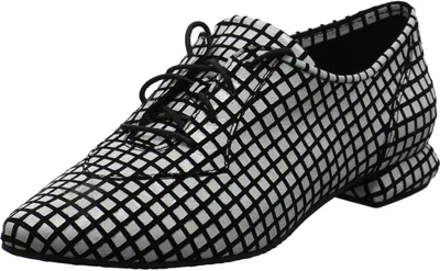 Produktbild von Simen Damen Schnürschuh weiß/schwarz