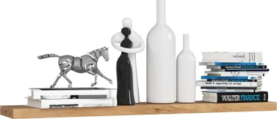 Produktbild von Wandregal AKORD PS5 Hängeregal Sonoma-Eiche 100 cm B100 x H3,2 x T20 cm