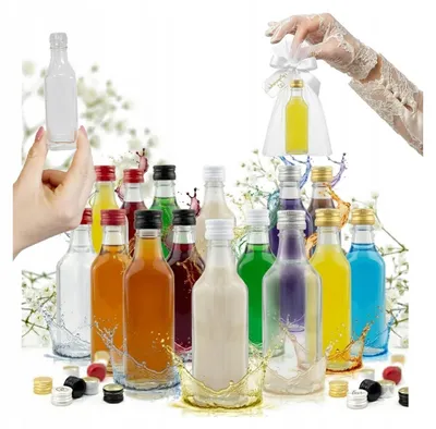 Productafbeelding van 50 flesjes van 50 ml - perfect als cadeau voor een bruiloft of als gastgeschenk