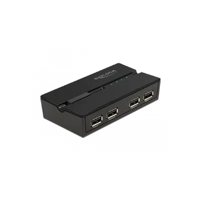 Obrázok produktu pre Delock - Prepínač USB na zdieľanie periférií - 4 x USB2.0 - Stolný počítač (11494)