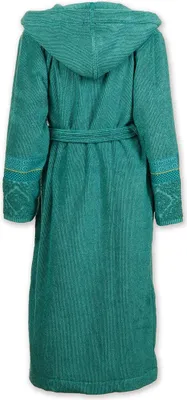 Produktbild von PiP Studio Bademantel Morgenmantel Saunamantel Bathrobe Soft Zellige, Farbe:Grün, Wäschegröße:S, Artikel:-green
