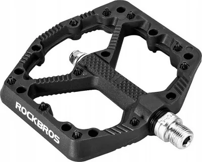 Immagine prodotto di Rockbros 2021-12A pedali per bicicletta in nylon con perno nero
