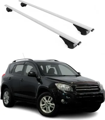 Obrázok produktu pre Priečne strešné nosiče pre Toyota RAV4 2005–2012, farba: strieborná