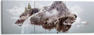 Produktbild von Bild auf Leinwand - Leinwandbild - Umwelt Natur - 150x50cm - Wand Bild - Wanddeko - Wandbilder - Leinwanddruck - Bilder - Kunstdruck - Wanddekoration - Leinwand bilder - Wandkunst - CA150x50-3548