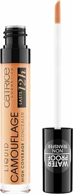 Zdjęcie produktu dla CATRICE Liquid Camouflage High Coverage, Wszystkie odcienie skóry, Latte Macchiato, Uniwersalne, Płynny, Butelka, 5 ml