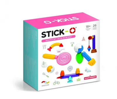 Produktbild von MAGFORMERS Magnetische Blöcke Stick-O Creative Set von 26 Elementen 902,005