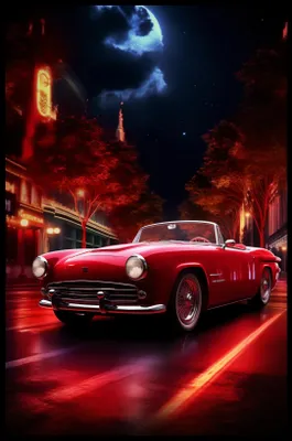 Produktbild von Plakat 53x81cm Automobilschrei