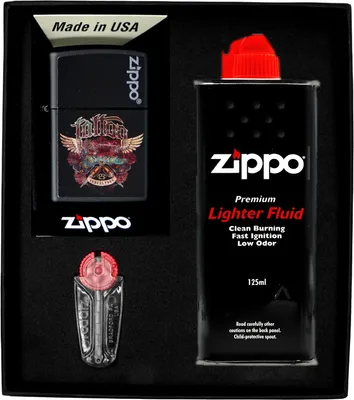 Produktbild von Feuerzeug-Set ZIPPO TATTOO Geschenk No1