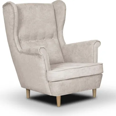 Produktbild von Skandinavischer Ohrensessel ELITE - Beige