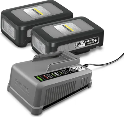 Image de Kit Batteries + chargeur KÄRCHER - 2 * 18 V/3
