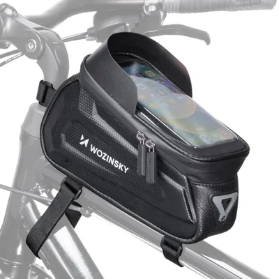 Imagen del producto de Wozinsky WBB28BK, Marco, Bolsa para bicicleta, Poliuretano termoplástico (TPU), Polietileno, , 1,7 litros, 240 mm