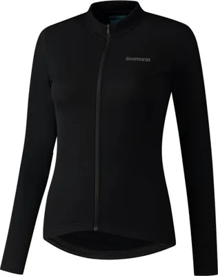 Produktbild von Shimano Woman's   ELEMENT Long Sleeve Jersey, black