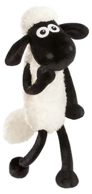 Productafbeelding van Pluche Shaun het schaap, 35 cm, met wiebelende beweging
